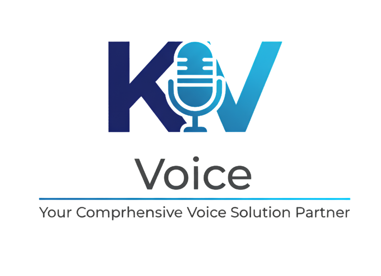 KV Voice Studio Logo